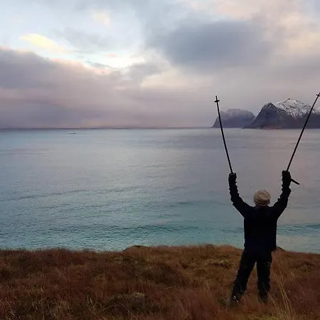 Lofoten- Enjoy The Nature-with A Beautiful Dom wakacyjny